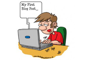 Blogging starts easily but doing it effectively can be hard word (Image: Alex Hughes) 